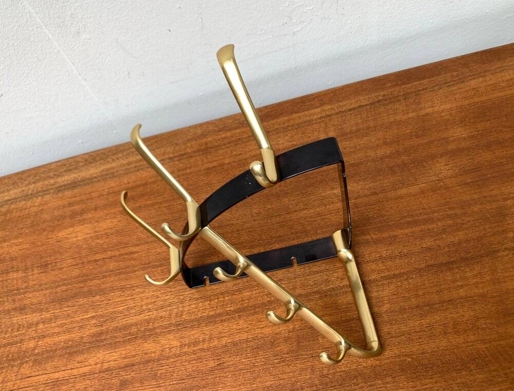 Mid-century metal corner coat rack, 1960s