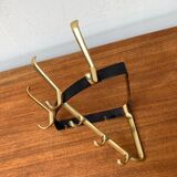 Mid-century metal corner coat rack, 1960s