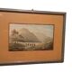 19th Century Watercolour on Paper – Landscape with Aqueduct and Bridge