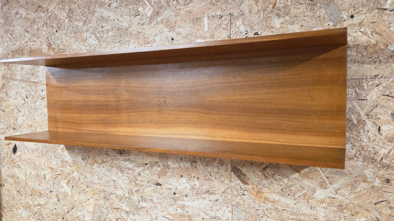 1970 teak shelf by Wilhelm Renz