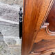 Old wardrobe door