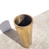 Umbrella stand in golden brass