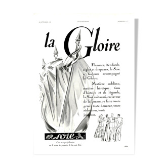 Affiche vintage années 30 Gloire