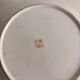 Ancien Assiette Plat Porcelaine Canton Décor Cos famille Rose