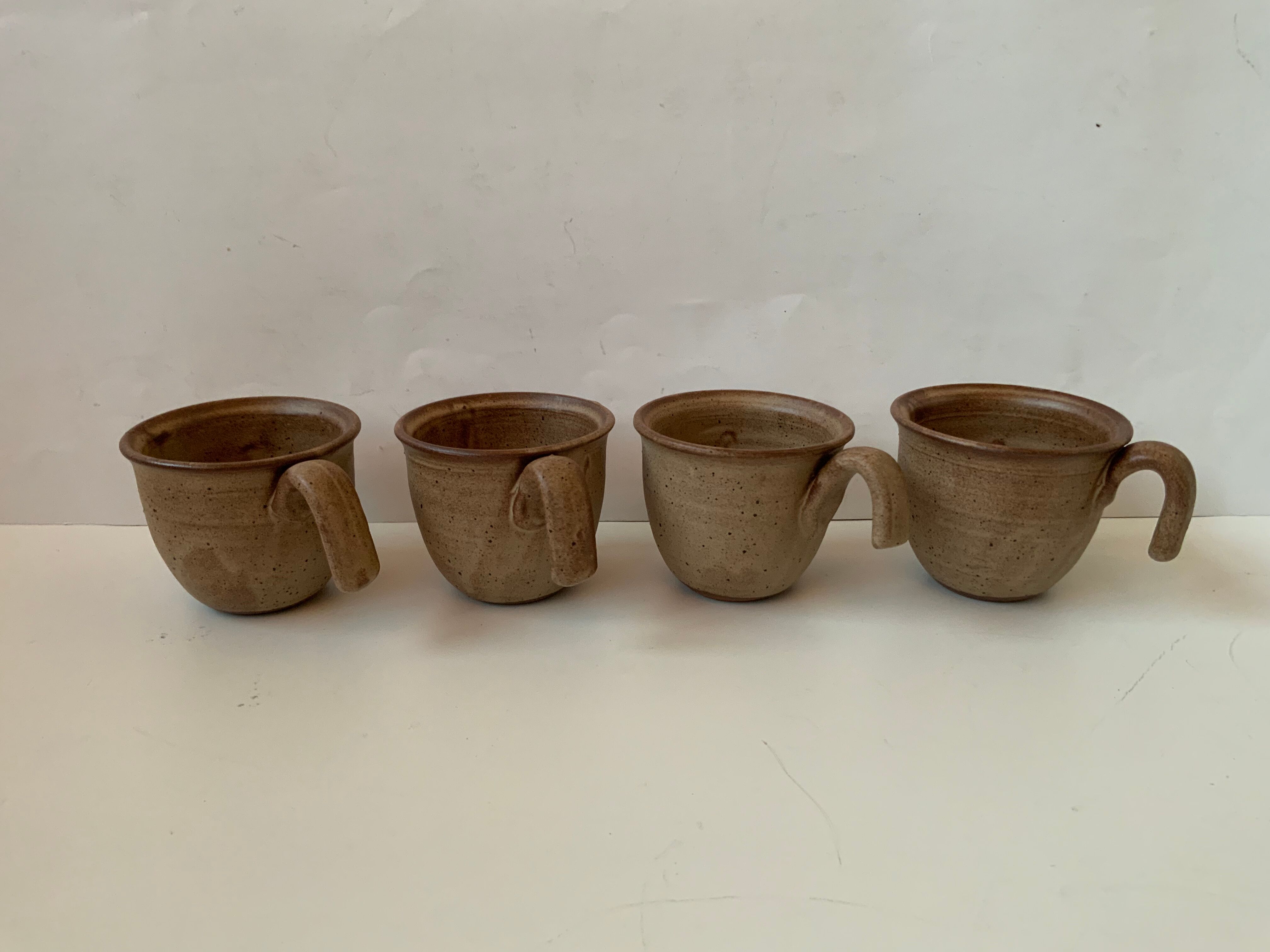 Selency sandstone cups x Monoprix Croisé Laroche