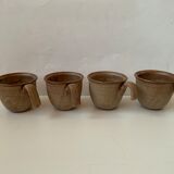 Selency sandstone cups x Monoprix Croisé Laroche