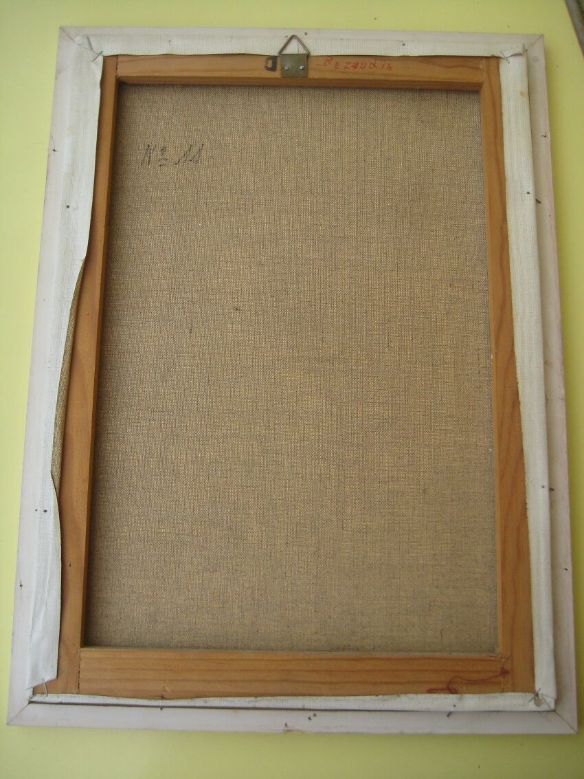 Oil on canvas signed usselmann