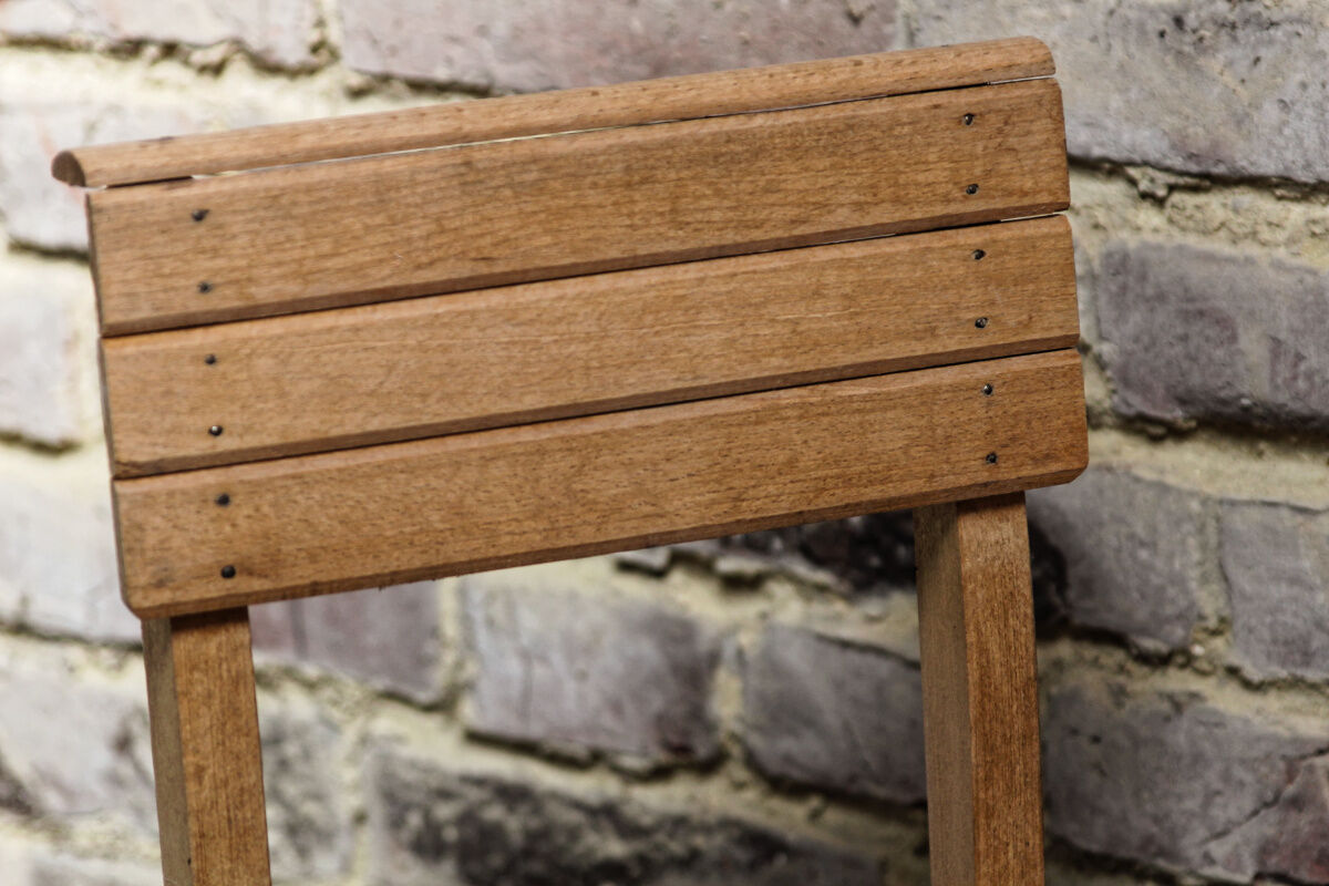 Former wooden child chair