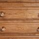 Weekly chest of drawers, art deco, mustache foot, vintage, 30s/40s