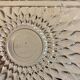 Duralex vintage glass and silver metal tray/servant