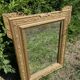 Antique gilded mirror