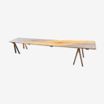 Table de ferme dit de batteuse 4m30