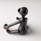 Kay Bojesen mid-century monkey, rare bronze version, Denmark, 1950s