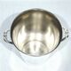 Silver metal white wine bucket