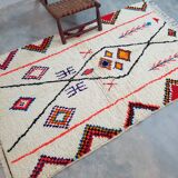 Moroccan Berber rug 242 x 146 cm Azilal wool rug