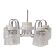 Mid-century Chandelier by Lidokov,1960's.