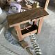 Mini établi enfant en bois avec outils