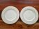 Villeroy and Boch - Pair of flat plates, Kimono Château collection