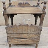 Old Burmese teak offering cabinet