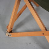 1960s “Praia” Folding chair by Pier Giacomo Castiglioni for Gavina, Italy