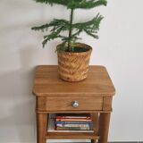 1940s oak side table