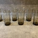 6 verres en verre fumé Luminarc
