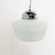 Opaline pendant light 1930s