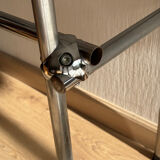 Minimalist bookshelf, Italian design 1970.