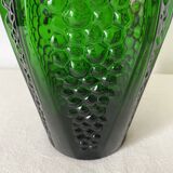 Large Art Deco glass vase 34 cm
