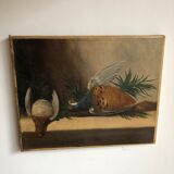 Still life with pheasants