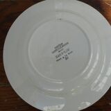 Series of 6 plates Digoin