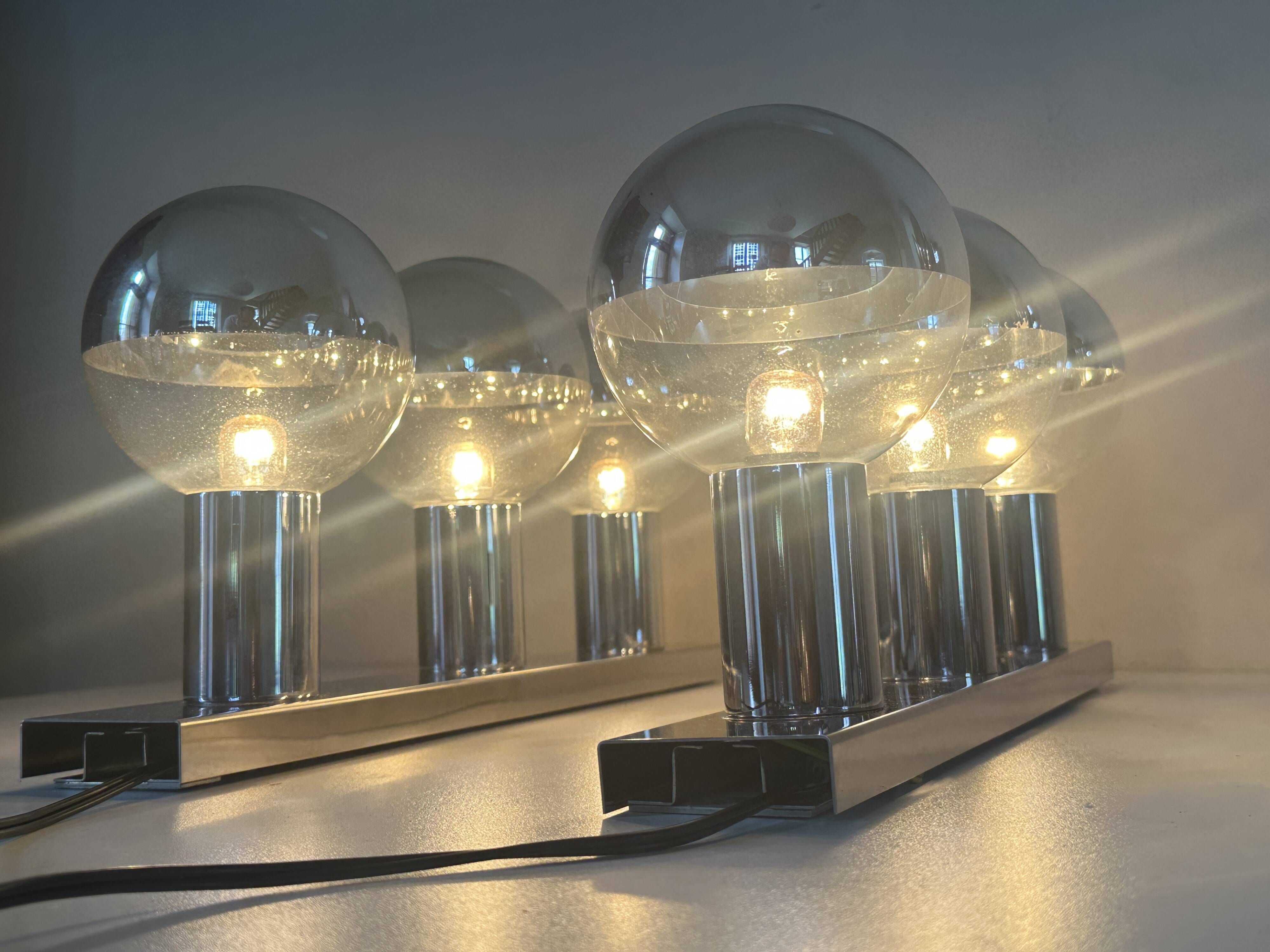 Pair of Motokko Ishii wall lights, vintage design, 70s