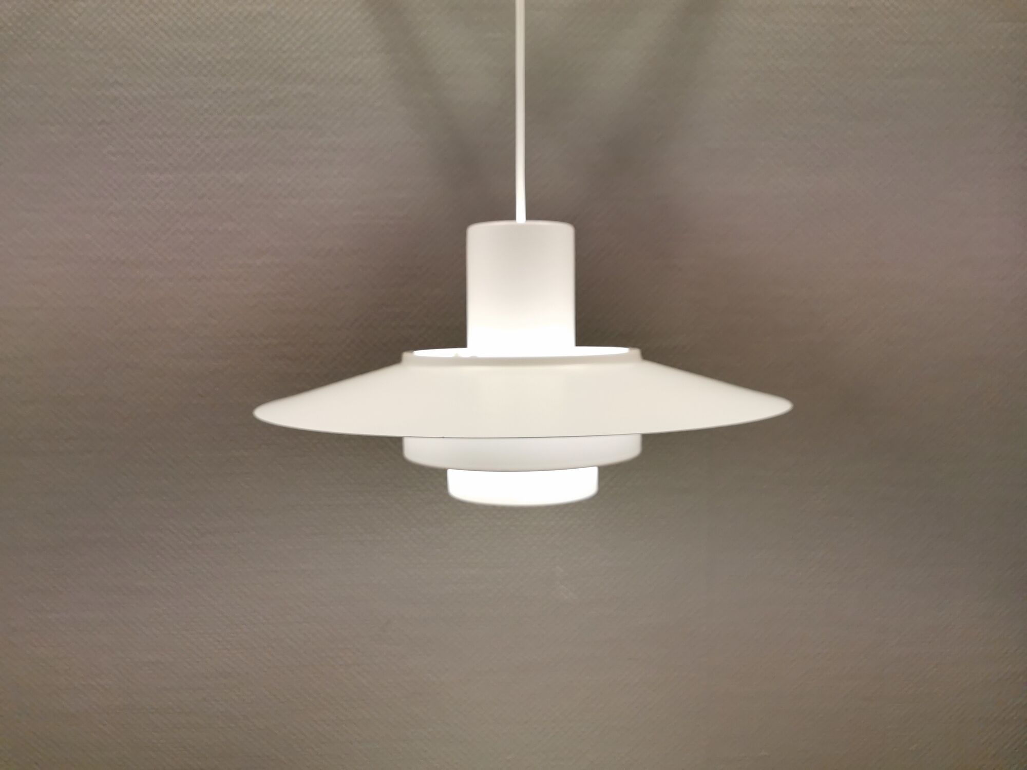 Hanging lamp, model Falcon, designed by Andreas Hansen in 1969, for Fog & Mørup Denmark