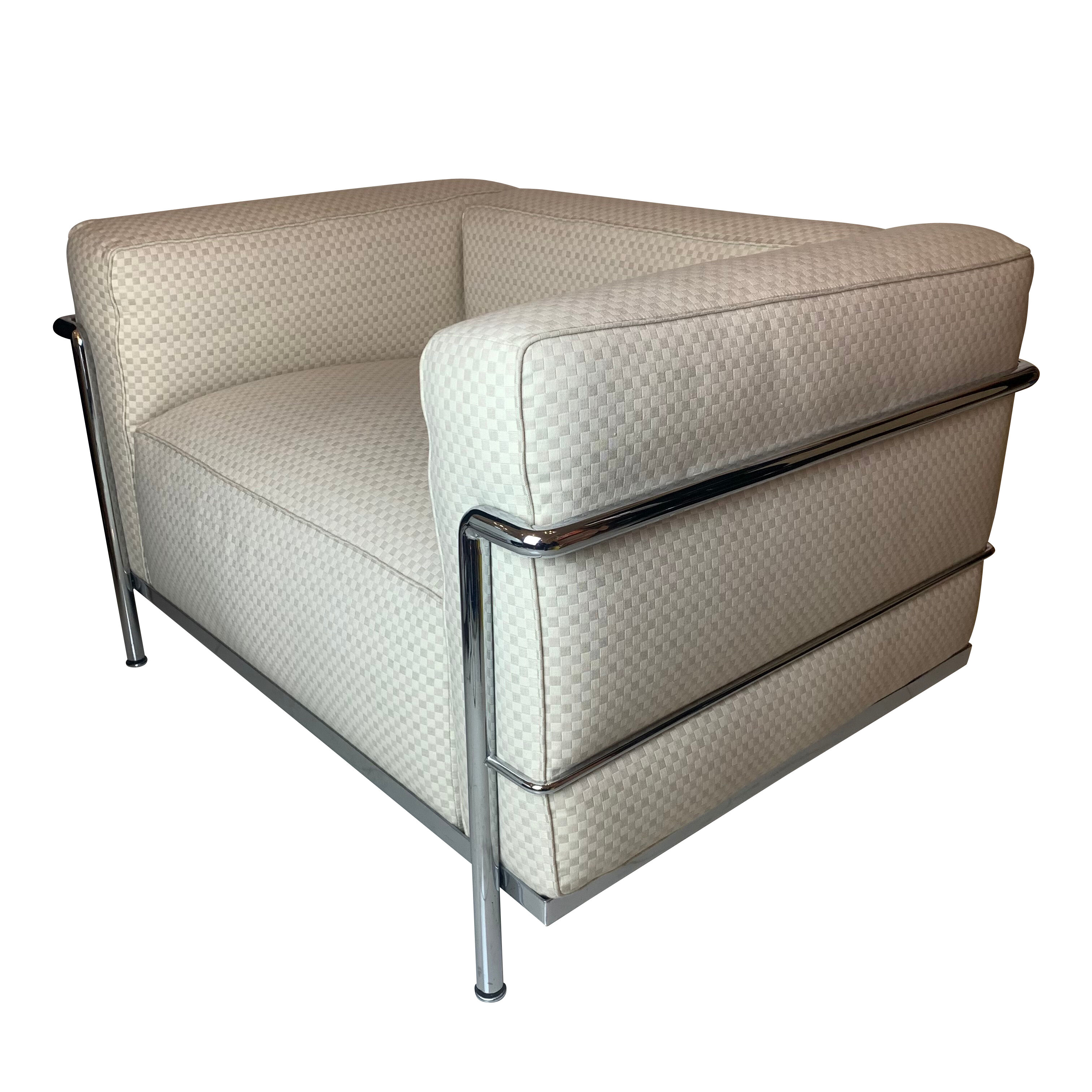 Fauteuil LC3 Le Corbusier pour Cassina