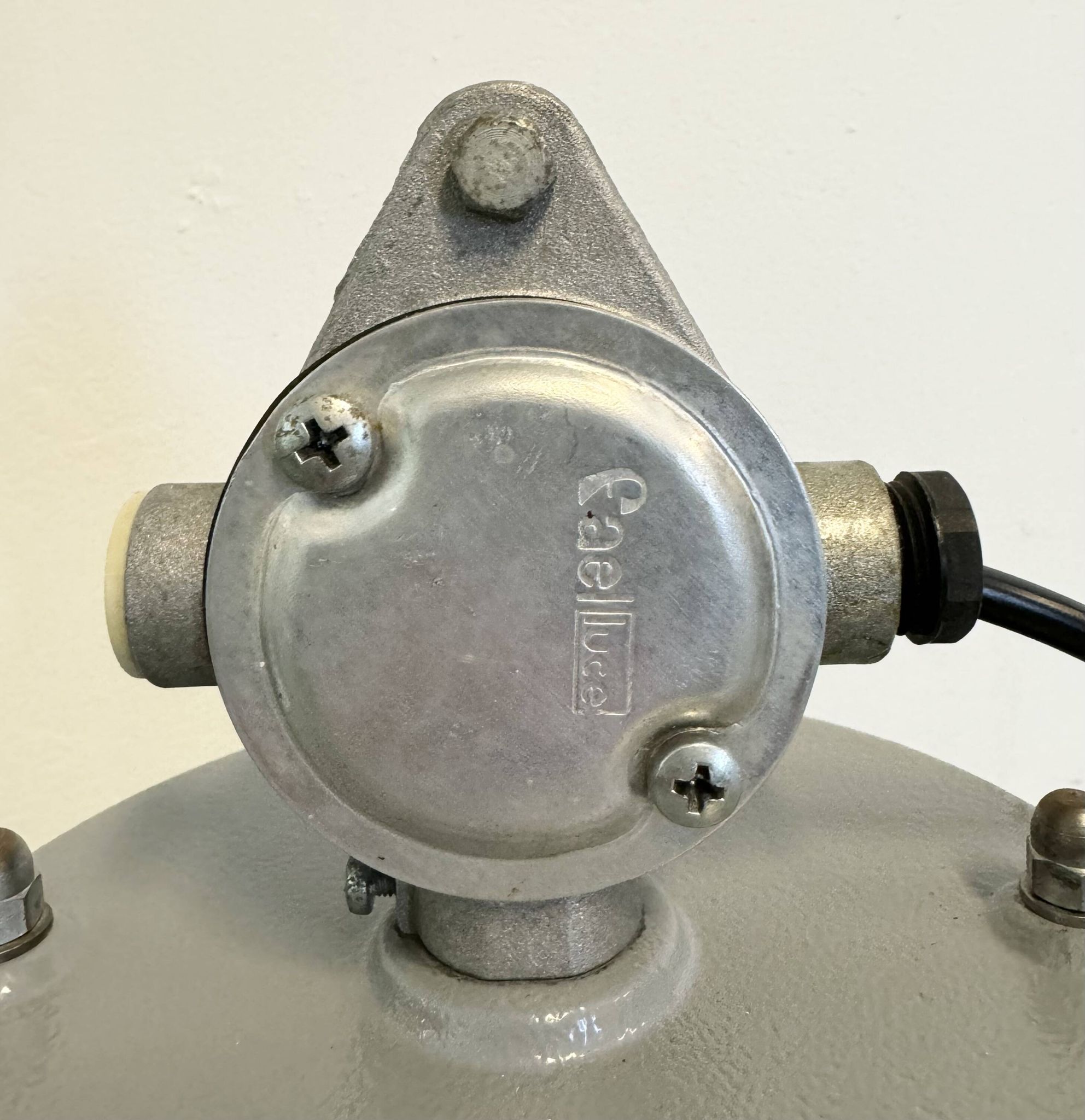 Industrial Italian Aluminium Pendant Lamp from Fael Luce, 1970s