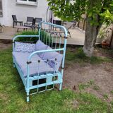 Wrought iron bench
