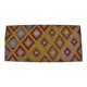 Tapis vintage géométrique Oushak petit SKU 3850