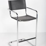 Bauhaus style tubular bar stool