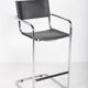 Bauhaus style tubular bar stool