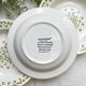 Deep plates Ironstone Italian Giovanni Valdarno pattern green red