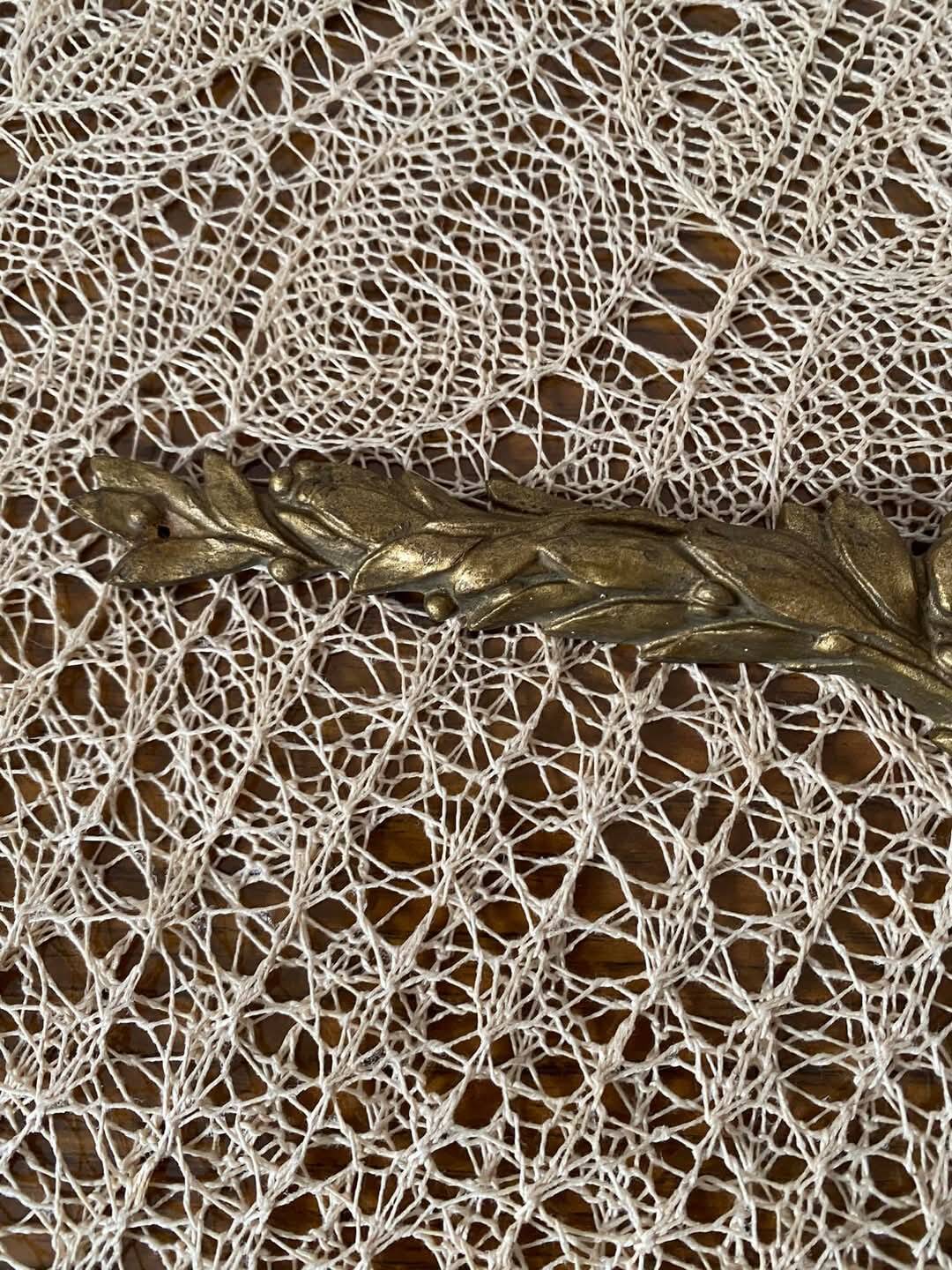 Ancient bronze pediment