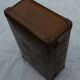 Suitcase old vintage leather