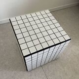 Cube end of sofa 30x30 ceramic