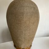 Mannequin head 1960 linen canvas