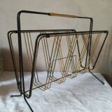 Metal magazine holder