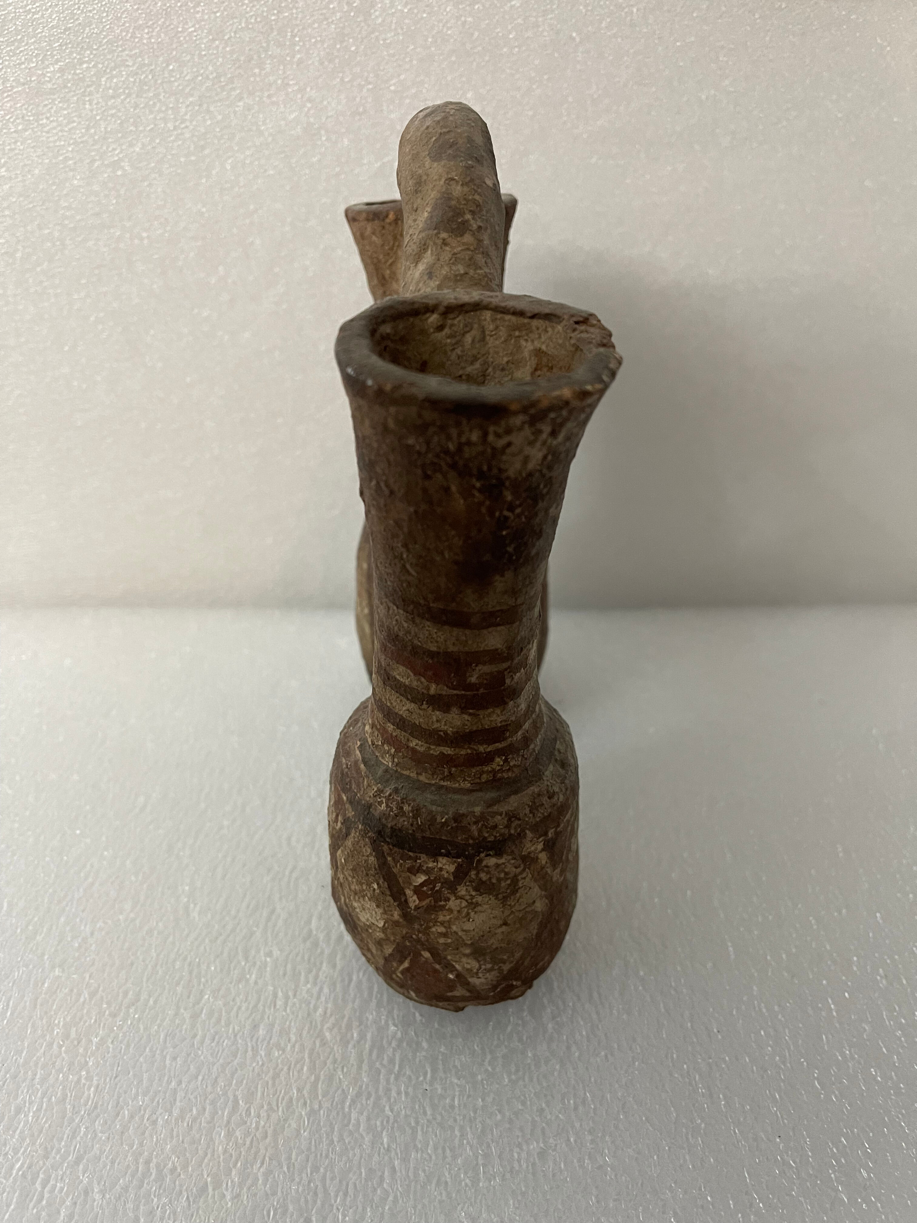 Morocco pitcher double terracotta XVII century or before