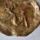 Ashtray / bronze bowl Figurative nude - Art Nouveau signed Joe Desco