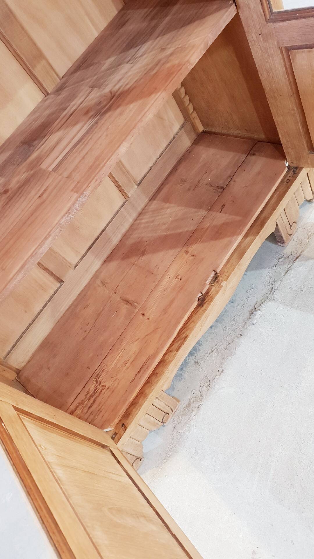 Old art-deco display case