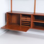 Royal System by Poul Cadovius for Cado, 1960s – Wall System Teak, 15-Piece