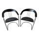 Duo de fauteuils années 70-80